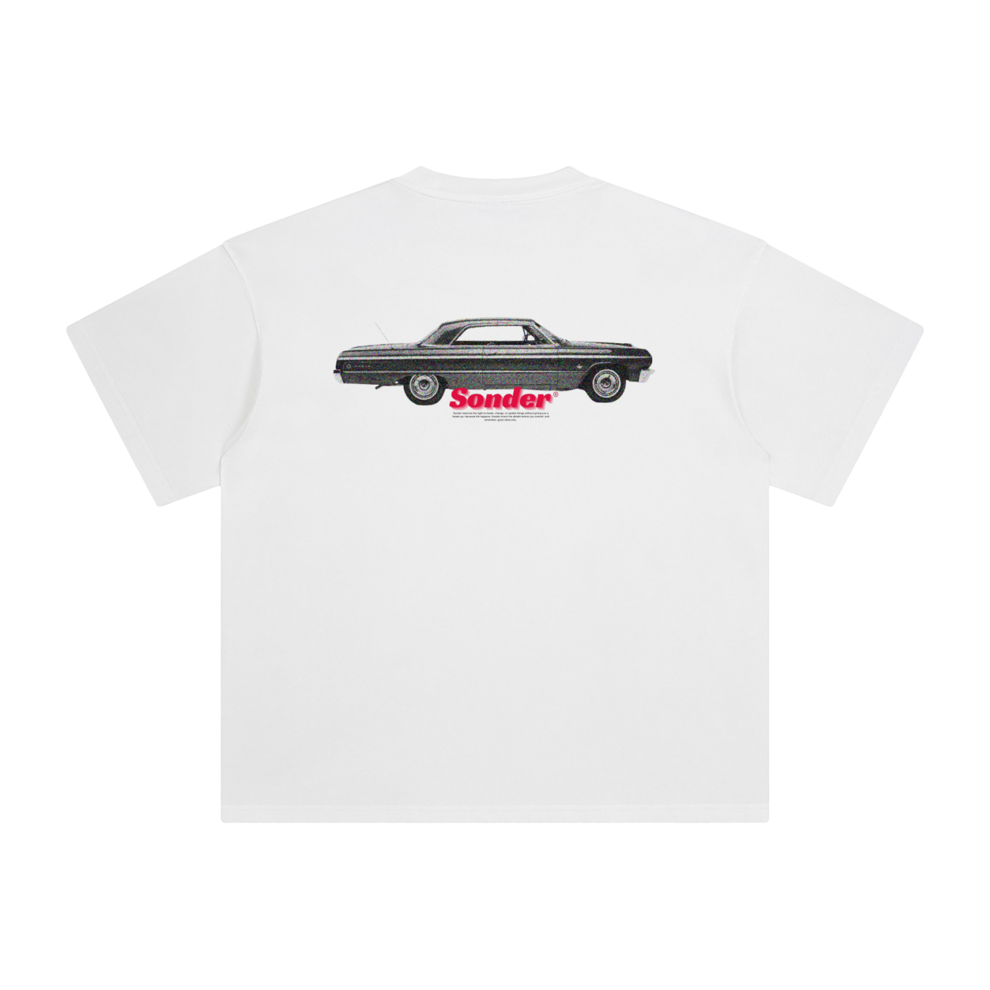 Impala Graphic Tee White