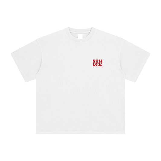 Impala Graphic Tee White