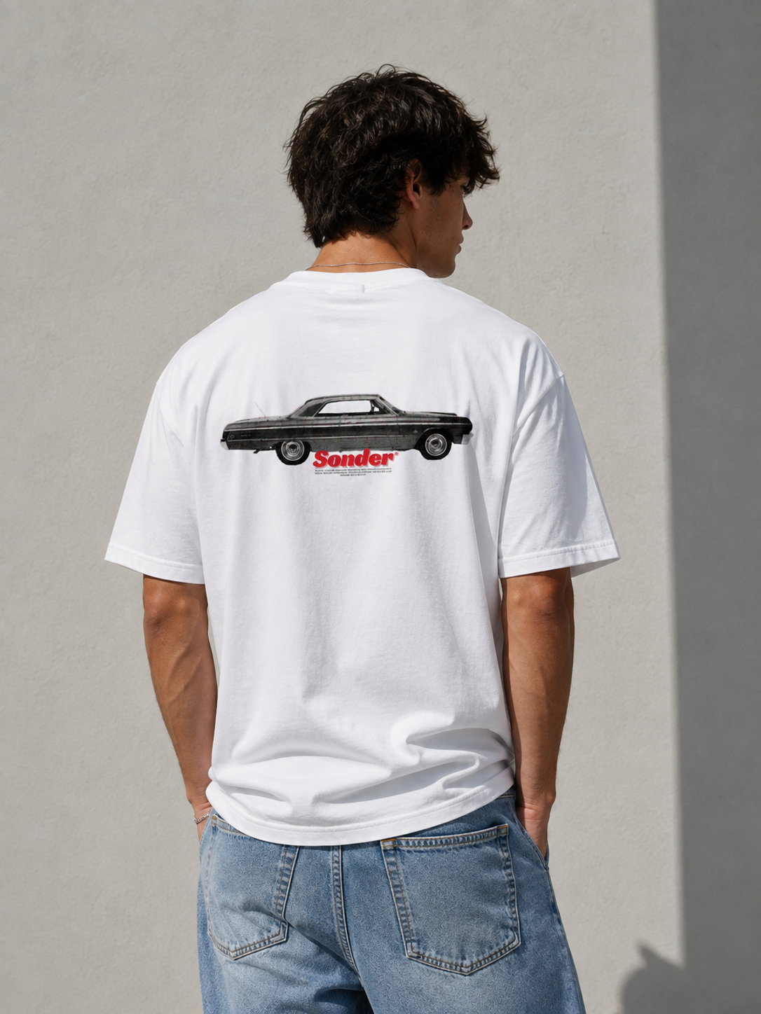 Impala Graphic Tee White